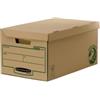 BANKERS BOX Scatola maxi Bankers Box Earth Series - con coperchio a ribalta - 37,8 x 28,7 x 54,5 cm - avana - Fellowes - conf. 10 pezzi (unità vendita 1 pz.)