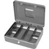 METALPLUS Cassetta portavalori Secur - 20 x 16 x 9 cm - grigio chiaro - Metalplus (unità vendita 1 pz.)