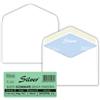 Pigna Envelopes Busta Busta Silver Matic FSC - senza finestra - gommata - 11,4 x 16,2 cm - 80 gr - bianco - Pigna Envelopes - conf. 25 pezzi (unità vendita 1 pz.)