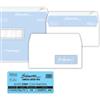 Pigna Envelopes Busta Silver90 Strip Laser FSC - con finestra - internografata - 11 x 23 cm - 90 gr - bianco - Pigna Envelopes - conf. 500 pezzi (unità vendita 1 pz.)