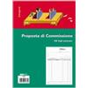 EDIPRO Blocco copia commissioni - uso mano - 29,7 x 21cm - 100 fogli - Edipro (unità vendita 1 pz.)