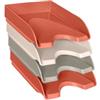 CEP Vaschette portacorrispondenza Terra nova - 34,8 × 25,7 × 24,5 cm - colori assortiti - Cep - set 4pz (unità vendita 1 pz.)