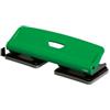 LEBEZ Perforatore 740 - max 25 fogli - 4 fori fissi - verde - Lebez (unità vendita 1 pz.)