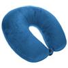 LEBEZ Cuscino da viaggio Explora - 30 x 29 x 12 cm - memory foam - azzurro - Lebez (unità vendita 1 pz.)