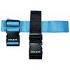 LEBEZ Cinghie per valigia Explora - 190 x 5 cm - azzurro nero - Lebez - set 2 pezzi (unità vendita 1 pz.)