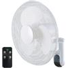 Melchioni Family Ventilatore WallFan40 - da parete - 3 velocità - 40 W - diametro 40 cm - 41,3 x 45,9 x 27,6 cm - Melchioni family (unità vendita 1 pz.)
