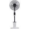 Melchioni Family Ventilatore Mistic Fan - da terra - con nebulizatore - serbatoio 2,8 L - 80 W - diametro 40 cm - 43 x 40 x 125 cm - Melchioni family (unità vendita 1 pz.)