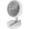 CFG Ventilatore da tavolo Air Studio - ricaricabile - diametro 17 cm - grigio-bianco - CFG (unità vendita 1 pz.)