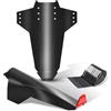FETESNICE Set da 2 Parafanghi per Mountain Bike con Adesivo Riflettente | Parafanghi Anteriore e Posteriore per Biciclette da 20-29, Compatibili con Mountain Bike, E-Bike, Gravel Bike e Fat Bike