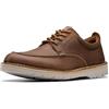 Clarks Uomo Eastridge Moc, Pelle di Cera d'api., 47 EU