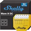 Shelly Wave i4 DC, Modulo di Controllo Remoto Z-Wave con 4 Ingressi, Domotica, Senza Fili, Azioni e Scene intelligenti, Basso Consumo Energetico, Gamma Wireless Estesa