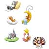 TAKARATOMY ARTS NUOVA figura Takara Tomy Arts Tom e Jerry Sleeping Friends. x set completo di 4