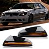 njssjd Indicatore di retrovisore esterno a LED dinamico Indicatore di direzione sequenziale per Mercedes Benz Classe C W204/S204 C230 C320 2007-2011 Pre-lifting, Viano Vito 2010-2014