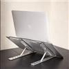 Generico TOORS Supporto Laptop Regolabile in Alluminio - Porta PC Pieghevole e Portatile, Compatibile 10-17, Ventilato, Ergonomico per MacBook, Dell, HP, Lenovo - per Casa, Ufficio e Smart Working