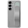 Samsung Standing Grip Case cover con cinturino e funzione cavalletto per Galaxy S25, Gray