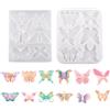 PH PandaHall PandaHall 2pcs Stampi in Silicone per Ciondoli a Farfalla Ali di Fata Stampi per Colata in Resina Insetti Stampo in Resina UV per Artigianato in Resina Epossidica Creazione di Gioielli