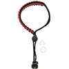 Create idea Cinturino Da Polso Per Fotocamera Con Vite Ad Anello A D Da 1/4 Cinturino Da Polso Regolabile Per Fotocamera Compatibile Con Insta 360 X3 Selfie Sticks Action Camera Nero E Rosso