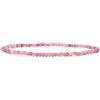 Bling Jewelry Mini Dainty Tiny Petite Seed Caviar Bead Impilare Rotondo Sfaccettato Genuina Pietra Naturale Rosa Tormalina Palla Impilabile Filo Stretch Bracciale Per Donne Adolescente