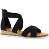 Skechers BOBS Women's Ankle Strap Sandal, Tan, 37 EU