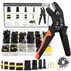 VEUWOLM Pinza Crimpatrice Capicorda 0,5-2,5 mm² con 730PCS Auto Impermeabile Connettore Elettrico, connettori da 1 a 4 pin e strumento di rimozione, per Auto, Motociclette, Navi,Camion Collegano Rapidamente