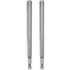 QUARKZMAN 2pz H8,0 Chiavi a Brugola per Punte da Trapano 8mm Punte Metriche Piane 1/4 Attacco Esagonale 200mm (8) Punta Cacciavite Esagonali Magnetico Lungo Industriale per Viti
