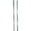 SKIR'CO (4 pezzi) Bulloni a gancio zincati M10 x 300 mm, Viti a tassello a doppia filettatura, Bulloni a doppia testa