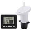 YEHEI Misuratore di Livello del Liquido per Serbatoio Acqua Wireless Ultrasonico con Display del Tempo del Livello dell'Acqua, Indicatore di Batteria Scarica + Sensore di Temperatura