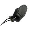 KURUGEILI Anello per pollice per tiro con l'arco in pelle morbida per arco tradizionale protezione per pollice per arco mongolo Reurve Bow Finger Tab Shooting Glove