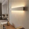 Applique da parete in cemento 90cm per Strisce LED Bidirezionale