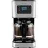 Cecotec Macchina Caffè A Filtro Digitale 12 Tazze Coffee 66 Smart Aroma. 950W, Riscaldamento Rapido, Funzione Riscalda, Caraffa Vetro 1,5L, Acciaio Inox, Intensificatore Aroma per gusto ricco