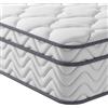 Vesgantti Materasso 120 x 200 altezza 22 cm H3 a 7 zone, materasso a molle insacchettate, materasso ortopedico medio, in schiuma fredda, certificato Öko-Tex