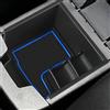 SKTU Casella di Riposo per Console Centrale - Compatibile con Renault Captur 2 / E-Tech/Hybrid 2020-2025 2026, Organizzatore di Braccio, Accessorio per Captur 2 (Blu)