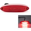 evomosa Moto fanale posteriore freno stop luce targa 28 Led per ATV Quad Runner DRZ DRZ 650 400