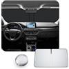 CDEFG [Aggiornamento] CDEFG Compatibile con Ford Focus MK4 ST Line 2018-2025 2026 Parasole Coperture Parabrezza Anteriore Parabrezza Auto Parasole Accessori