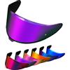 PSLER Visiera per Casco per Shoei NXR2 Z8 Visiera Colorata per RF-1400 CWR-F2 CWR-F2R X-Fifteen X15 X-SPR Pro Protezione UV per Moto Accessori di Ricambio per Visiera Protettiva(Viola Intenso)