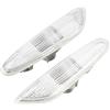 EBTOOLS per lampeggiante laterale bmw e92 per lampeggiante bmw e90 Luce di posizione laterale, 1 coppia di indicatori laterali in ABS senza lampadina per E90 E91 E92 E93 serie 3 2006-2011(bianco)