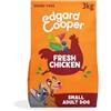 Edgard & Cooper Crochette Cani Adulti, Senza Cereali Per Cani Di Taglia Piccola (3kg), Pollo Fresco, Con Ingredienti Naturali: Mela, Patata Dolce, Cavolo Riccio e Mirtillo, Senza Farine Di Carne