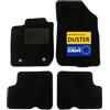 DBS - Tappetini per auto - su misura per Duster (2010-2013) - Tappetini antiscivolo per auto - Moquette Galaxy - 4 pezzi