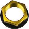 ACCOSSATO Ghiera di sterzo aperta Accossato oro con filetto M28 X 1 per Yamaha Xv Warrior dal 2003 al 2004 (CC 1700)