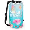 Legami - Borsa Impermeabile, Sacca Impermeabile Mare 3 Litri, Dry Bag, Chiusura Ermetica, Leggera, Compatta, Facile da Trasportare, Summer is Magic