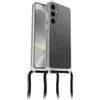 OtterBox Cover React Necklace per Samsung Galaxy S24+, Custodia sottile, Resistente a shock con cordino a collana, Adattabile e intercambiabile, Testata a norme MIL STD 810G, Stardust