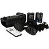 DSTE Telecomando Verticale Batteria Presa per Nikon D750 DSLR Fotocamera come MB-D16 con 2-pack EN-EL15