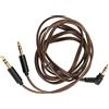 Goshyda Cavo Maschio Jack da 3,5 Mm a Doppio Jack da 3,5 Mm, qualità del Suono Senza Perdita di Dati, Cavo Durevole, Dispositivi Compatibili, per Hifiman Sundara, per Arya, per Ananda