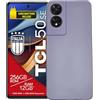 KEJI Cover Custodia in TPU, Morbido Custodia Cover Slim Anti Scivolo Custodia Protezione Posteriore Cover Antiurto per TCL 40 Nxt Paper 4G / TCL 50 SE (LILLA)