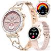 TAYSHILEY Orologio Smart per Donne, Schermo AMOLED HD da 1,19, Smartwatch da Donna, Fitness Tracker con Monitoraggio della Frequenza Cardiaca/Sonno, Chiamate Bluetooth, Impermeabile IP67, Compatibile con iOS e