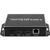 EXVIST Encoder H.265 1080P PoE video con uscita HDMI, Encoder per sorveglianza CCTV, streaming live su YouTube, con slot per schede SD fino a 128GB, compatibile con ONV/HK HTTP RTMP RTSP TS