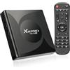 WEILY Android TV Box, Android 13.0 Box 4GB RAM 32GB ROM RK3528 Quad-Core Cortex-A53 GPU Mali-450 Supporto 8K 10/100M LAN Enternet 2.4G/5G Dual-Band WiFi 6 BT 5.0 USB 2.0/3.0