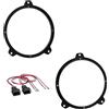 Sound Way Kit distanziali supporti montaggio altoparlanti casse su serie 3 E46 de 16,5 cm