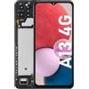 OnlyTech - Schermo LCD completo con telaio assemblato di ricambio per Samsung Galaxy A13 4G (SM-A135F / SM-A137F)