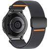 SOLOLUP 20mm Elastico Cinturino per Samsung Galaxy Watch 7/6/5/4 40mm/44mm/6 Classic 43mm/47mm/5 Pro 45mm/4 Classic 42mm/46mm/3 41mm/FE/Active 2/Vivoactive5/3 Uomini/Donne,Nylon Sport Magnetico Ricambio Band